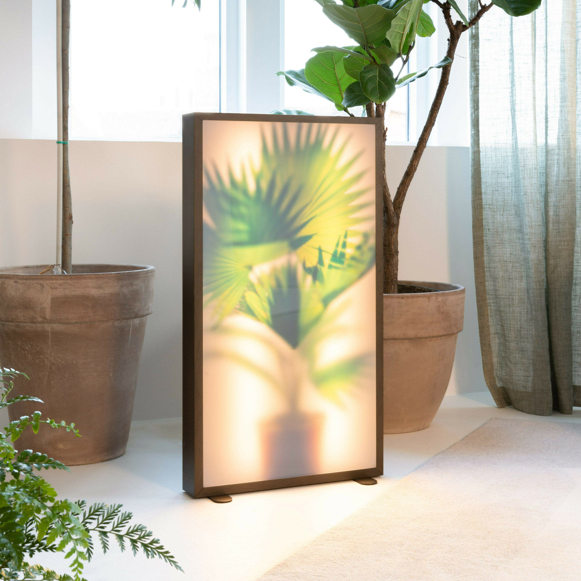 Zuiver Vloerlamp Grow Waaierpalm, 80cm - Zwart - 8718548051362