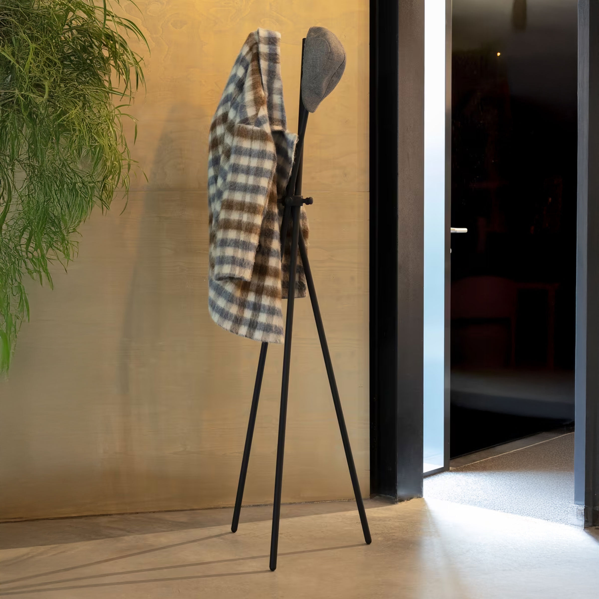 ZILT Kapstok Darwin, 174cm - Zwart - 9505271655221