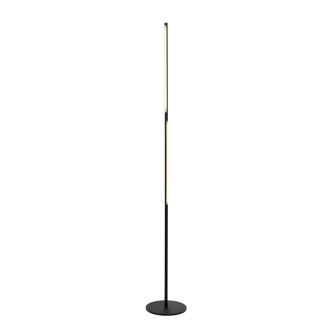 Lucide FINAN - Vloerlamp - LED Dimb. - 1x32W 2700K - Zwart - 5411212680044