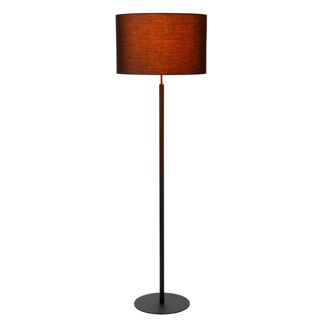 Lucide MAYA - Vloerlamp - Ø 45 cm - 1xE27 - Zwart - 5411212452627