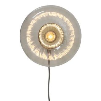 It's about RoMi Brussels Wandlamp - Goud/Transparant - 8716248087995