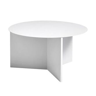 HAY Slit Table Round XL Bijzettafel - Ø 65 cm - Wit - 5710441236917