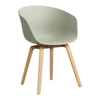 HAY About a Chair AAC22 Stoel - Oak - Pastel Green - 5710441346883