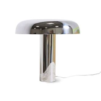 HKliving Mushroom Tafellamp - Chrome - 8718921051842