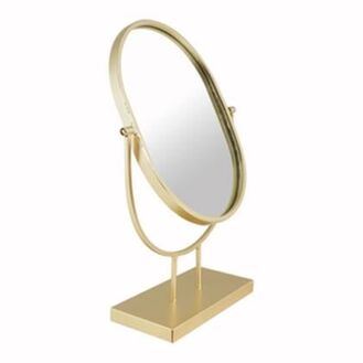 vtwonen Oval Tafelspiegel - Goud - 8720604932195