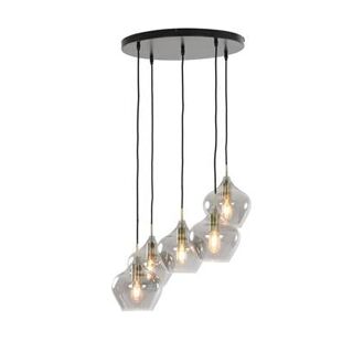Light & Living Hanglamp Rakel - Antiek Brons - Ø61cm - 5L - 8717807604578