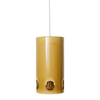 HKliving Ceramic Hanglamp - Mustard - 8718921057783