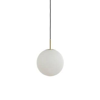 Light & Living Hanglamp Medina - Wit Glas - Ø25cm - 8717807650933