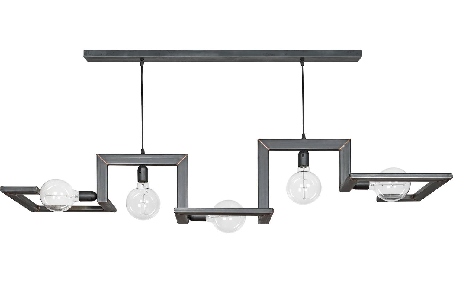 Goossens Hanglamp Anouk, Hanglamp met 5 lichtpunten exclusief lichtbron - 8718823055450