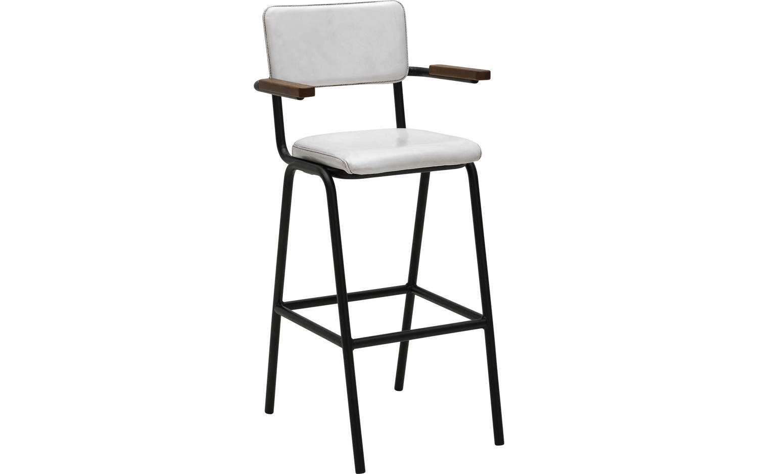 Goossens Barstoel Chaplin, Met arm - 8718823050448