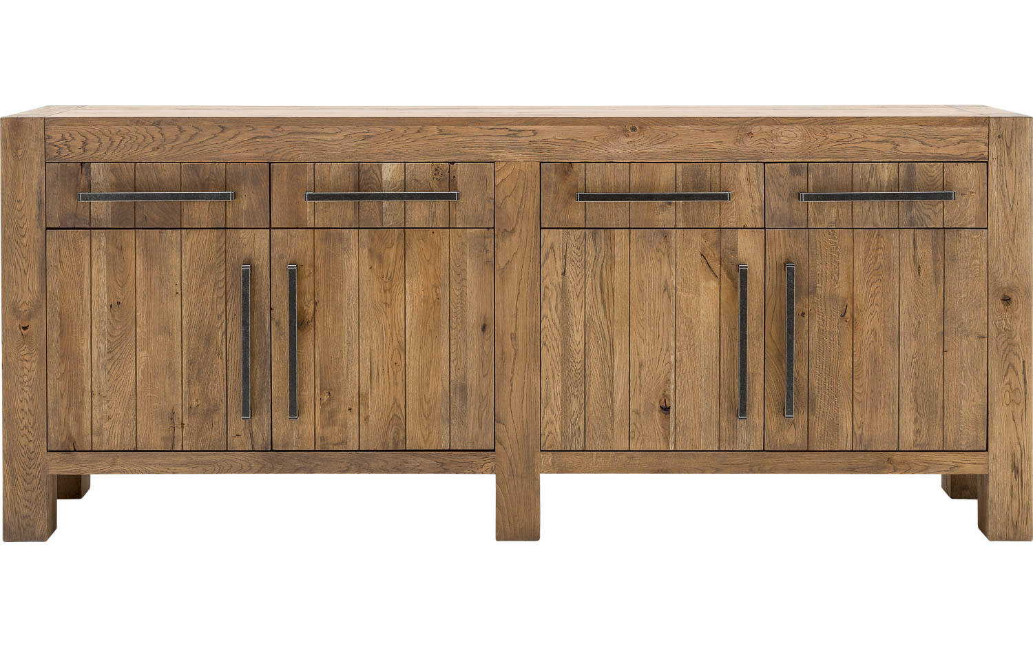 Goossens Dressoir Roots, 4 deuren 4 laden - 8718823054736