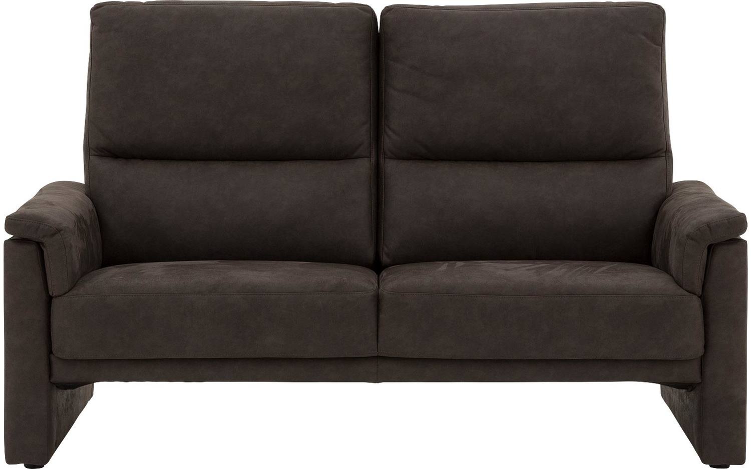 Goossens Bank Pim bruin, micro leer, 2,5-zits, urban industrieel - 8718823310689