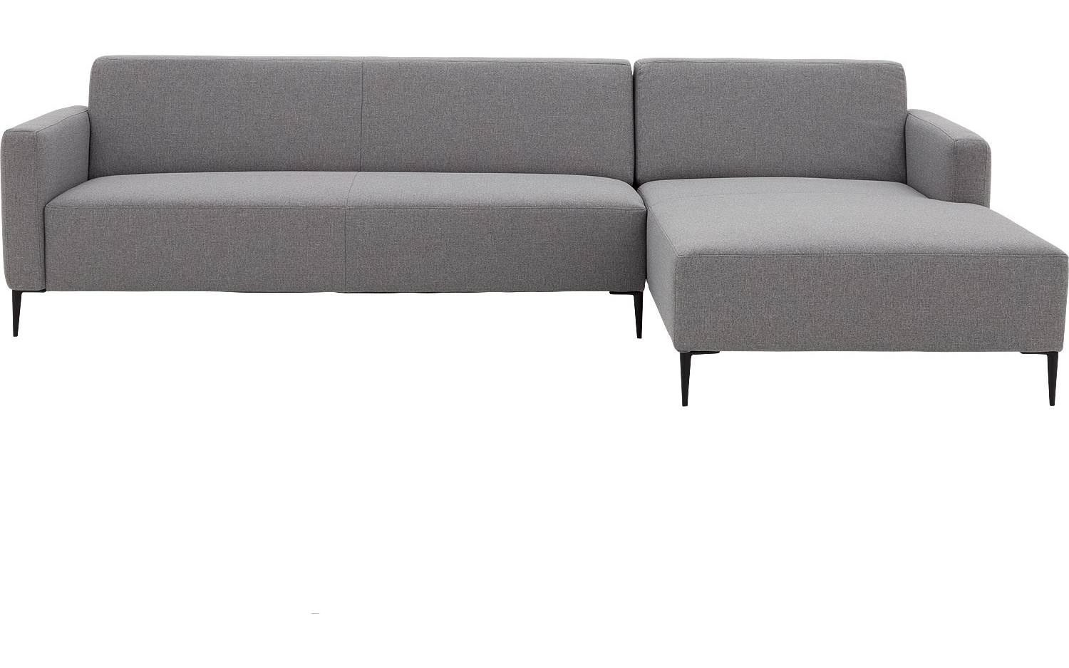 Goossens Bank Key West grijs, stof, 3-zits, modern design - 8718823067101