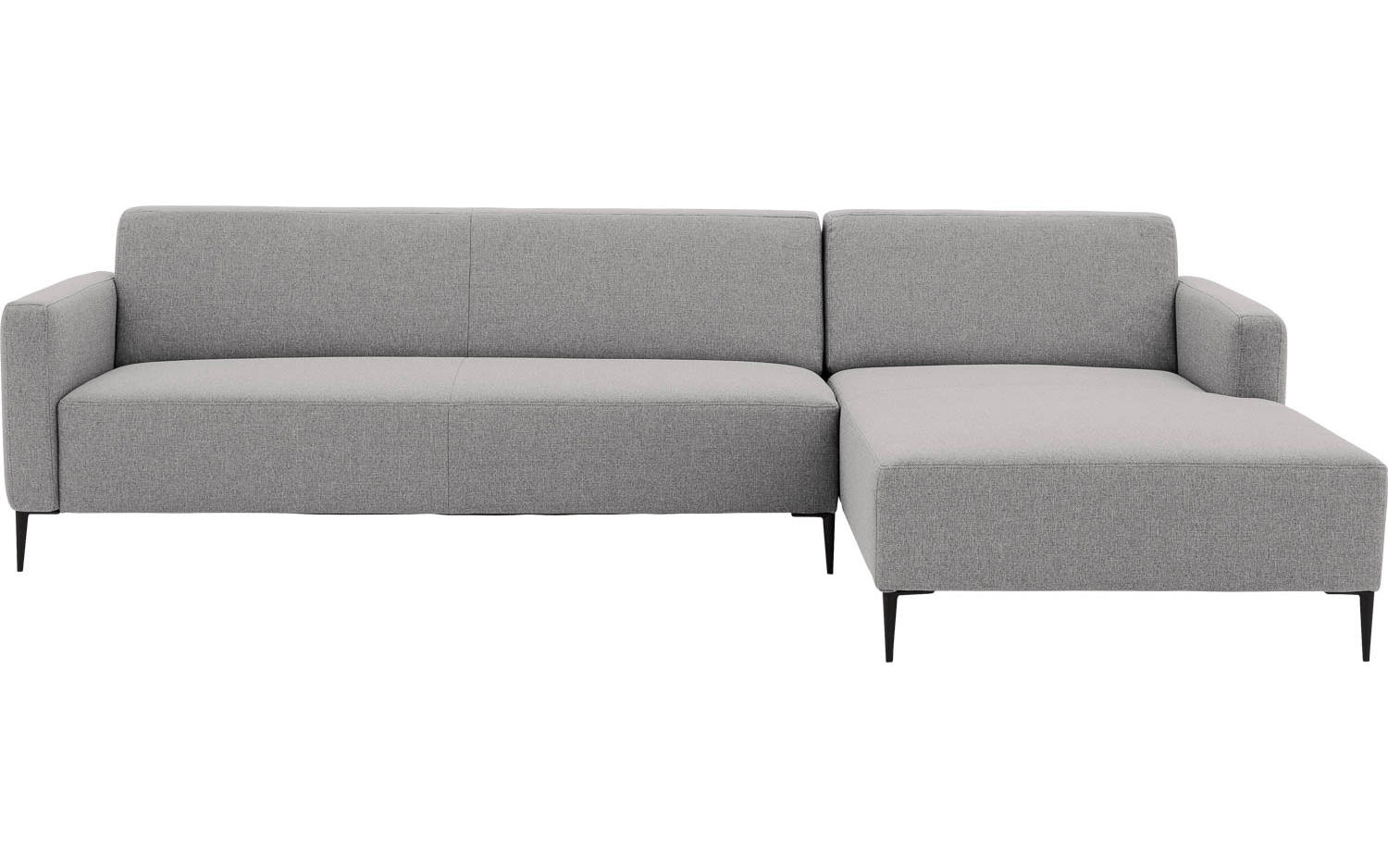 Goossens Bank Key West lichtgrijs, stof, 3-zits, modern design - 8718823260946