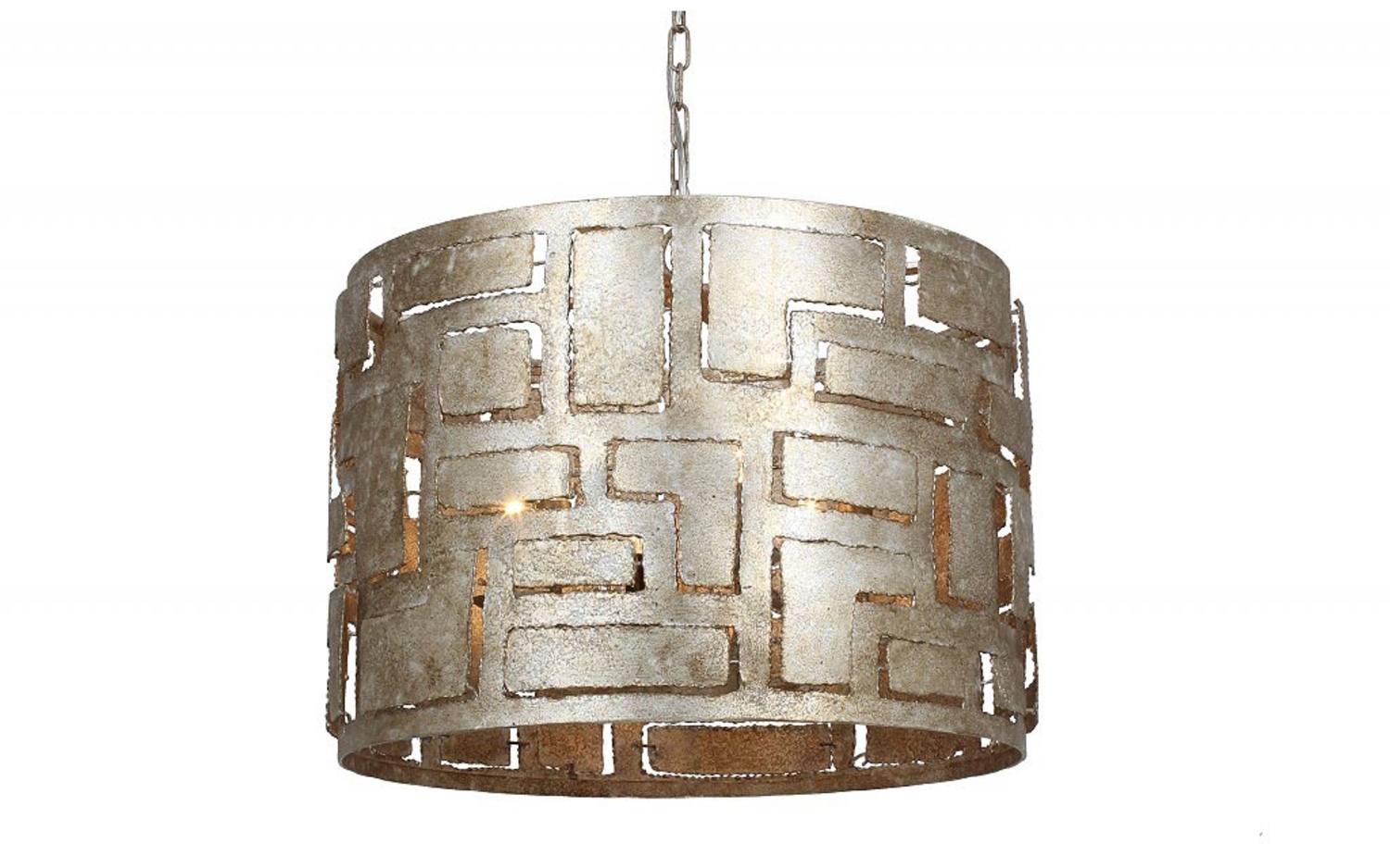 Goossens Excellent Hanglamp Cecile, Hanglamp rond met 6 lichtpunten - 8718823310986