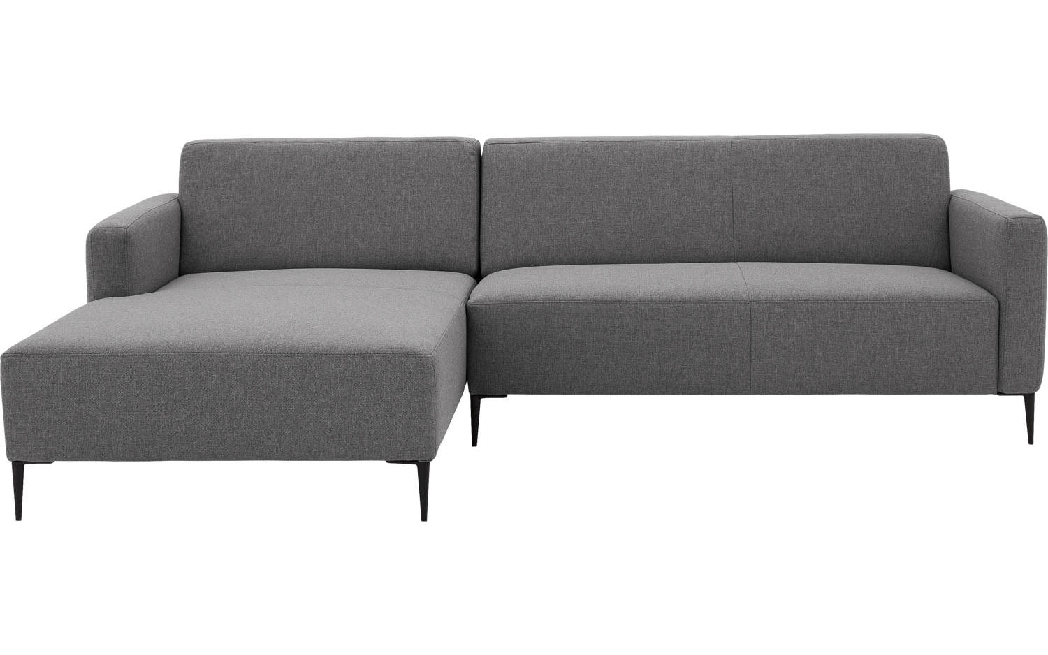 Goossens Bank Key West grijs, stof, 2,5-zits, modern design - 8718823260915