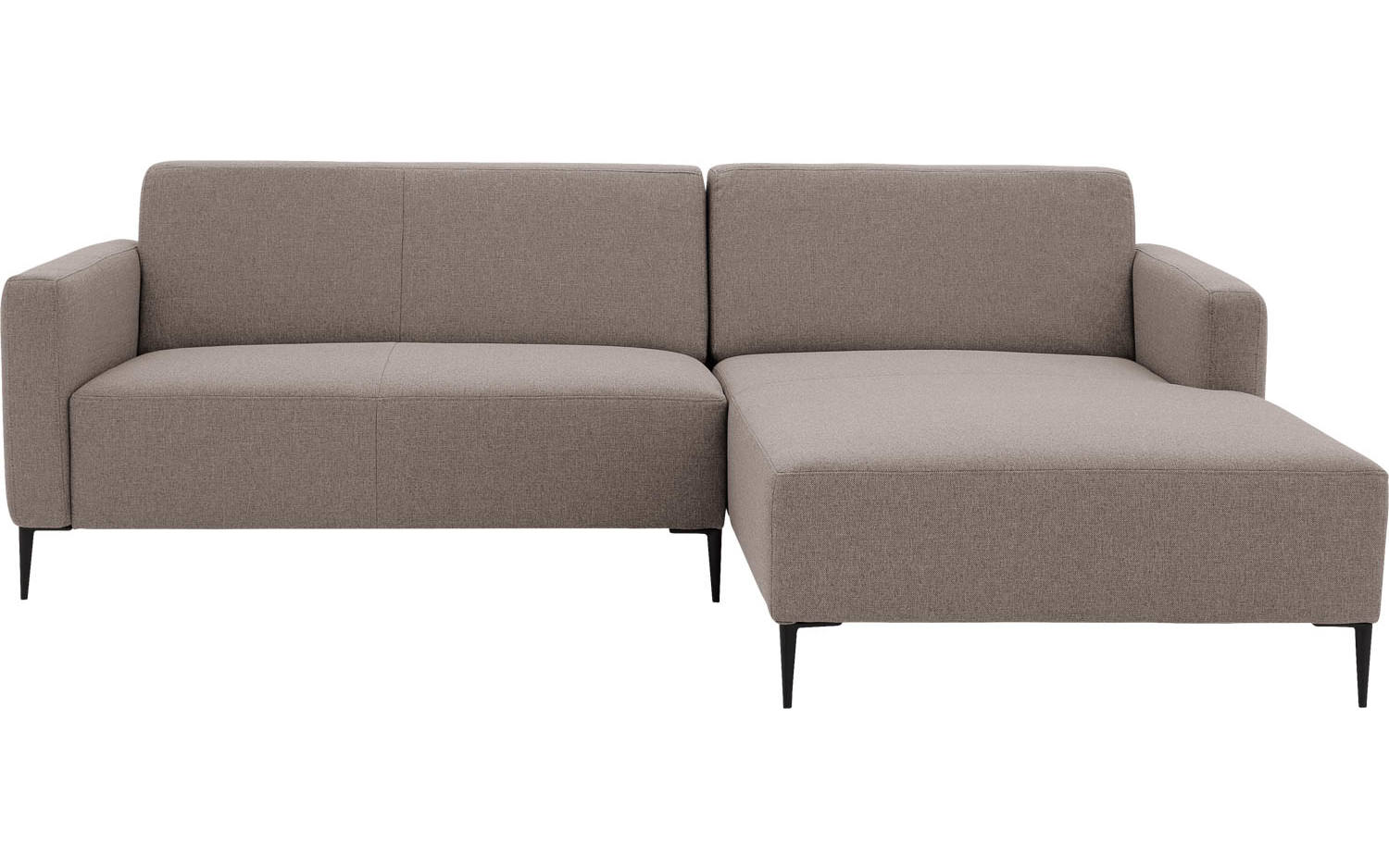 Goossens Bank Key West grijs, stof, 2-zits, modern design - 8718823260786