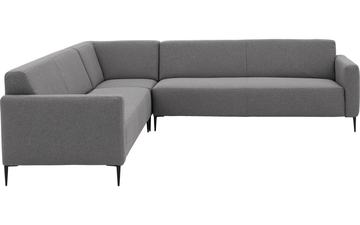 Goossens Bank Key West grijs, stof, 3-zits, modern design - 8718823261301