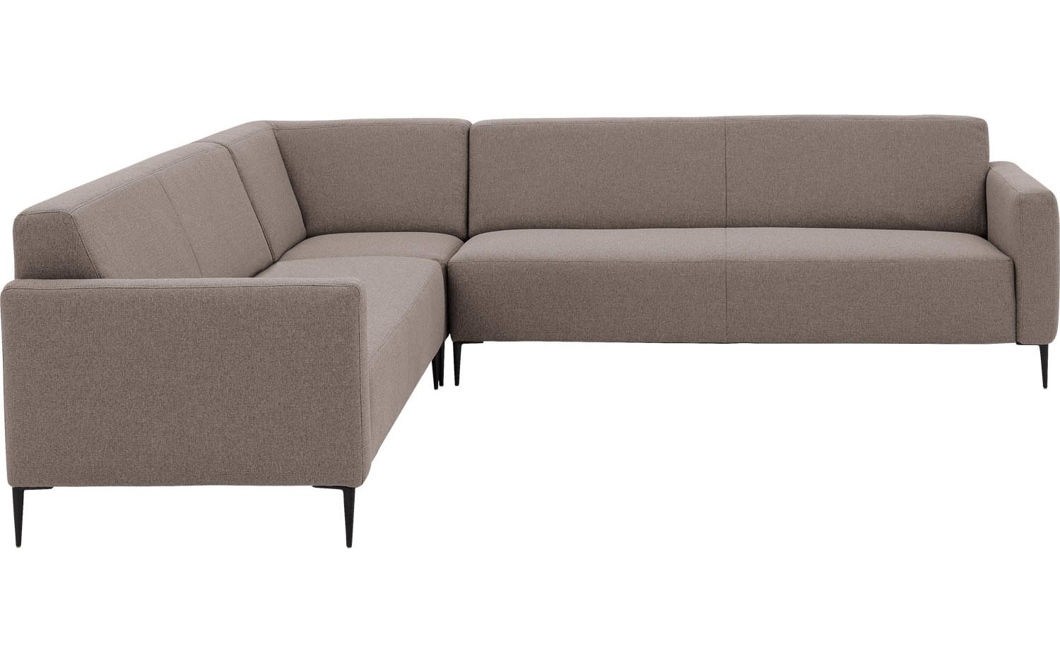 Goossens Bank Key West grijs, stof, 3-zits, modern design - 8718823261325