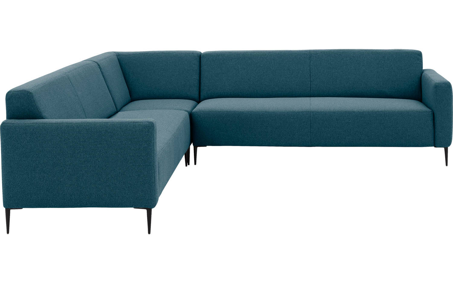 Goossens Bank Key West blauw, stof, 3-zits, modern design - 8718823261288