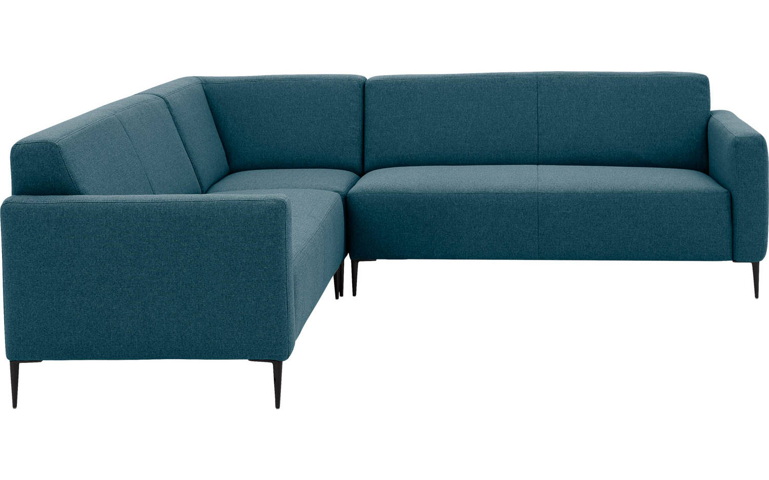 Goossens Bank Key West blauw, stof, 2,5-zits, modern design - 8718823261219