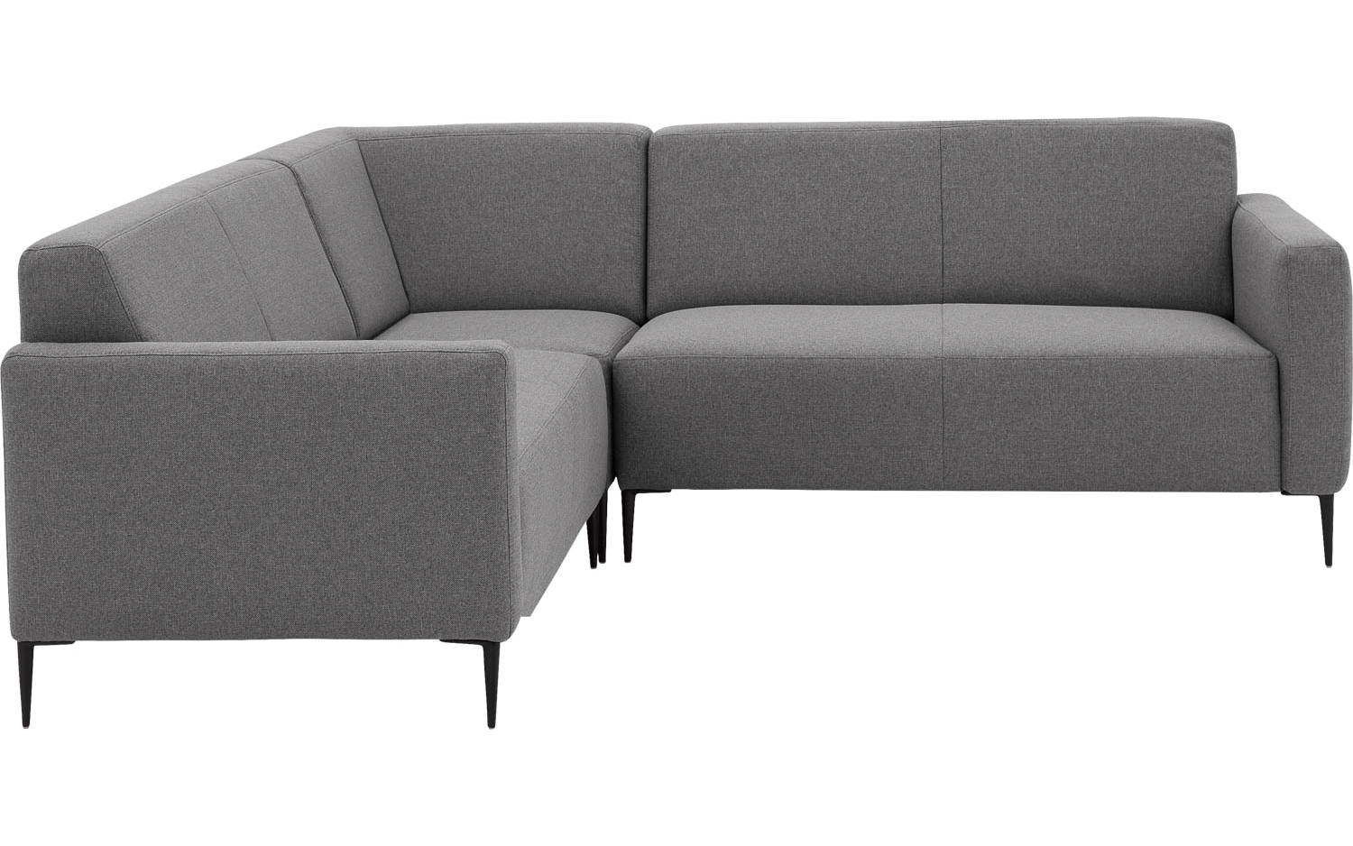 Goossens Bank Key West grijs, stof, 2-zits, modern design - 8718823261127