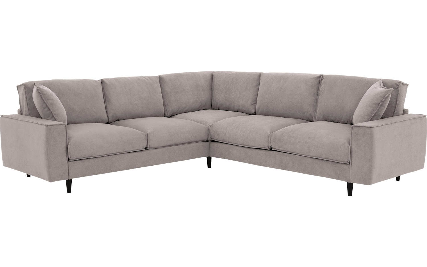 Goossens Bank Jonas beige, stof, 2,5-zits, urban industrieel - 8718823077896