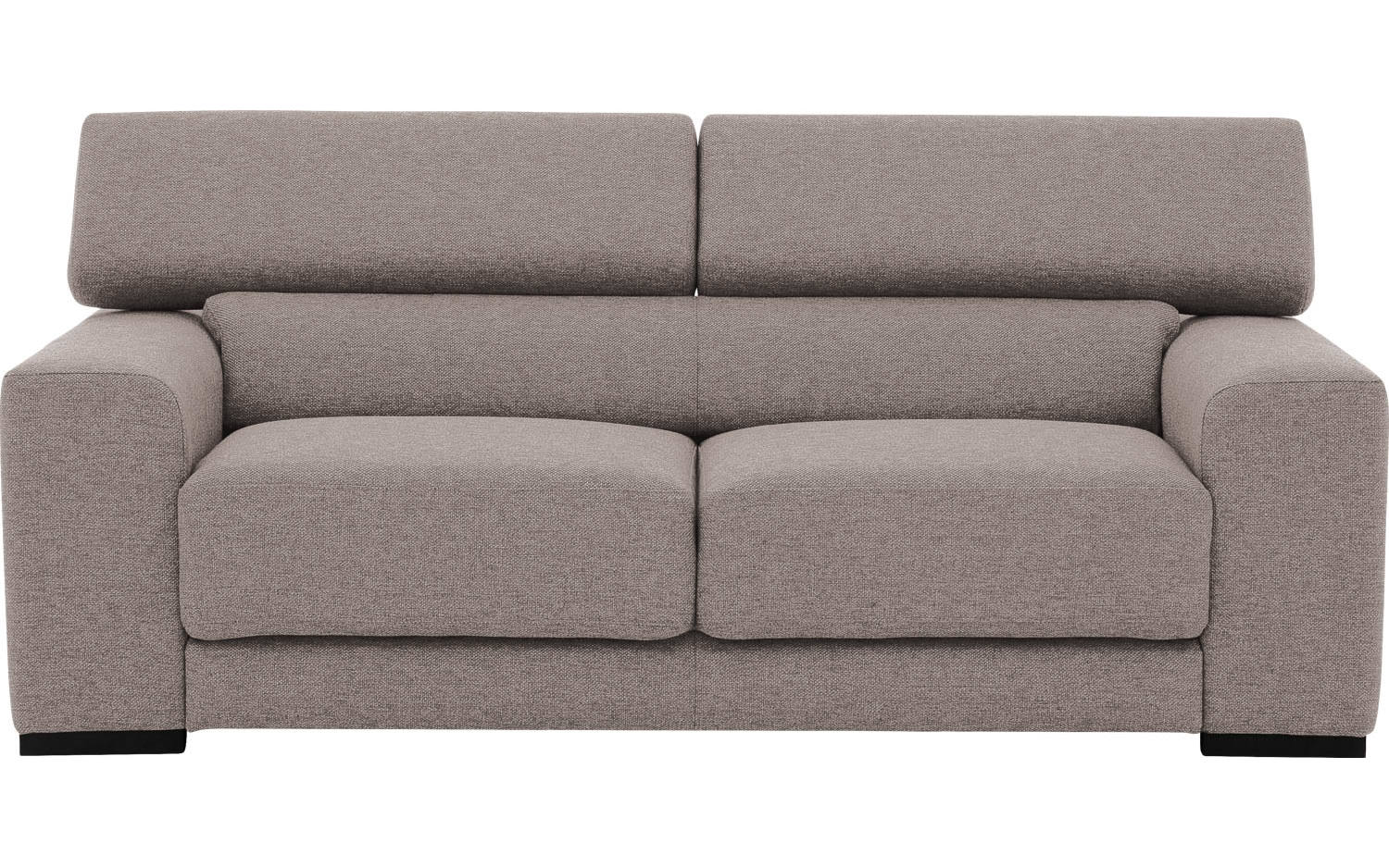 Goossens Bank Nora lichtgrijs, stof, 2,5-zits, stijlvol landelijk - 8718823076257