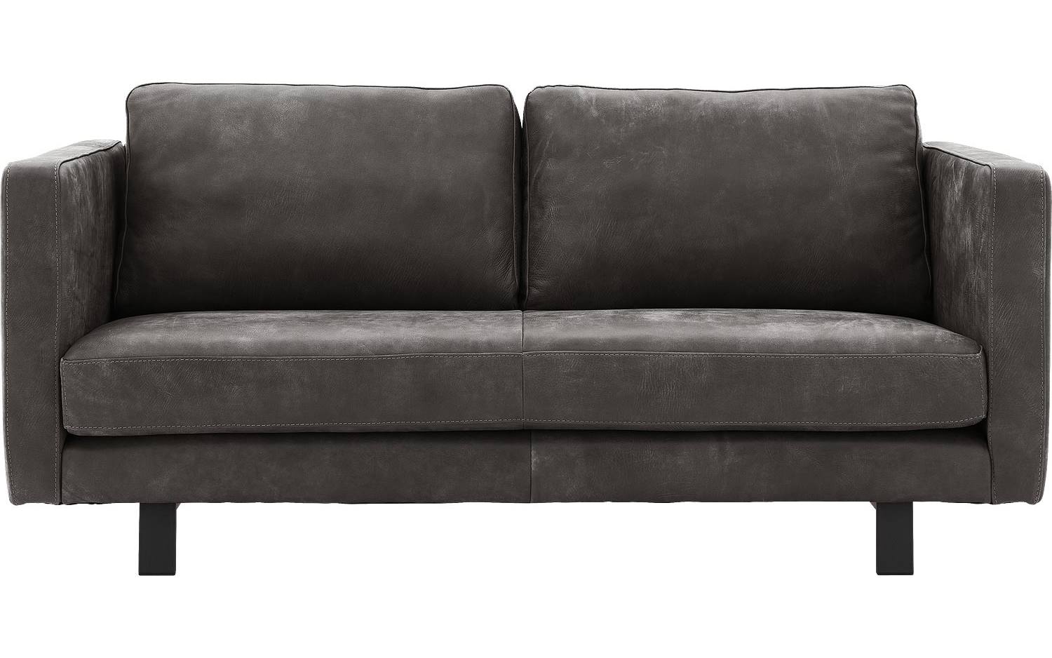 Goossens Excellent Bank Nuance donkerbruin, leer, 3-zits, urban industrieel - 8718823311549