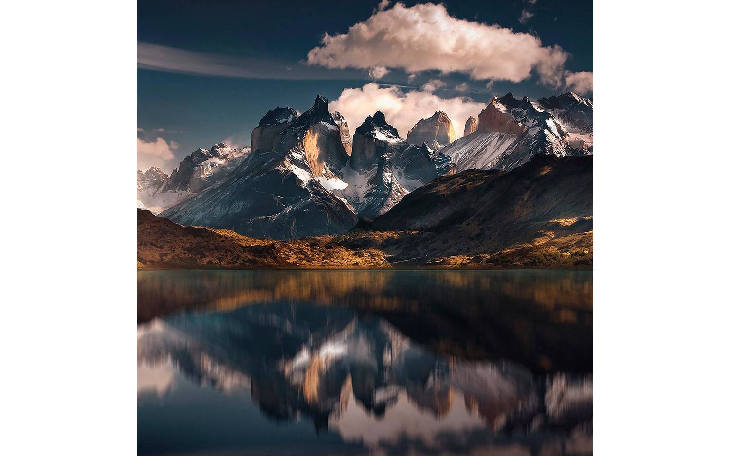Goossens Schilderij Patagonia, 74 x 74 cm - 8718823221237