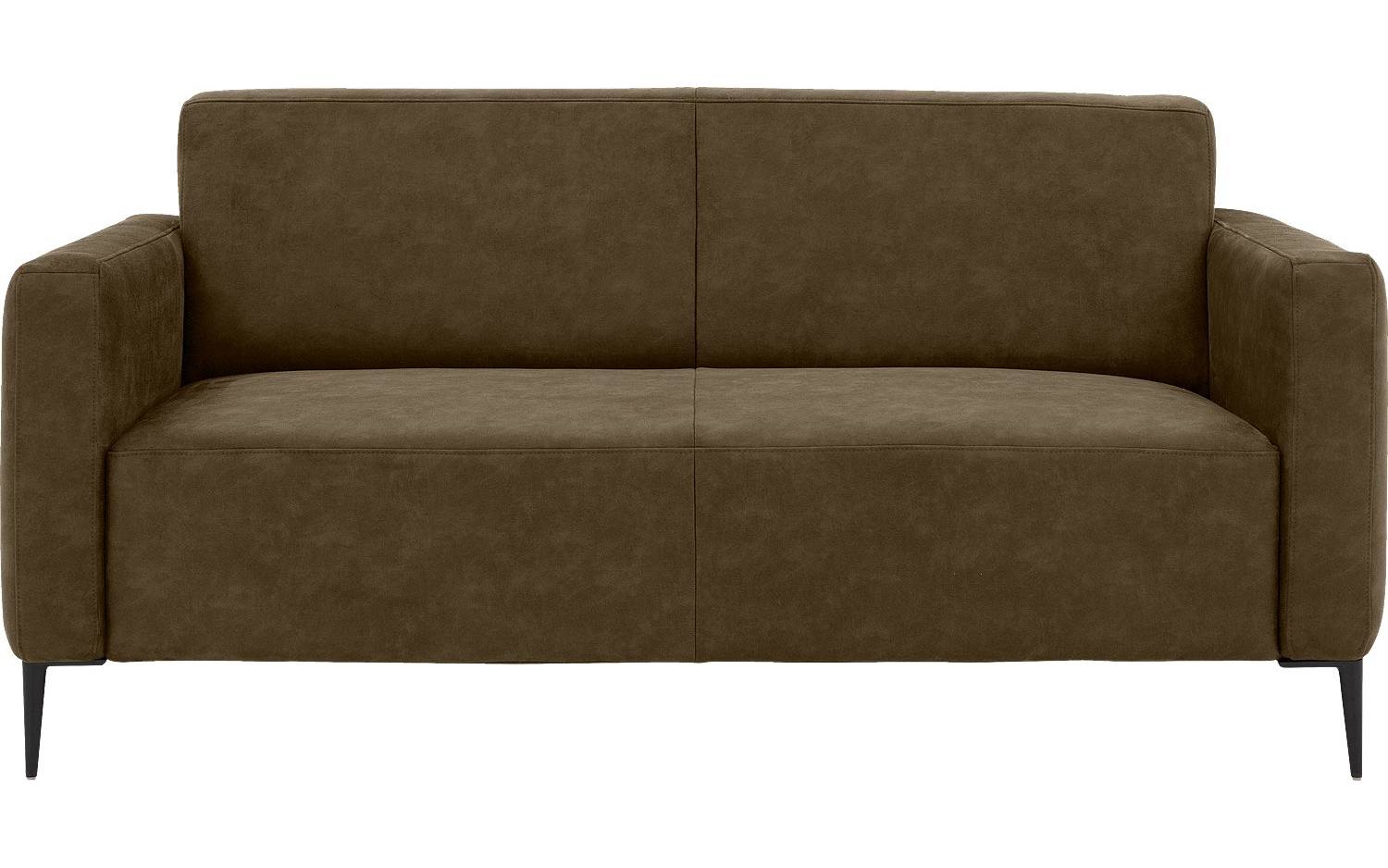 Goossens Bank Key West groen, micro leer, 2,5-zits, modern design - 8718823122312