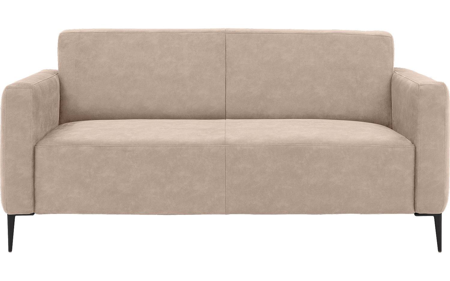 Goossens Bank Key West beige, micro leer, 2,5-zits, modern design - 8718823122374