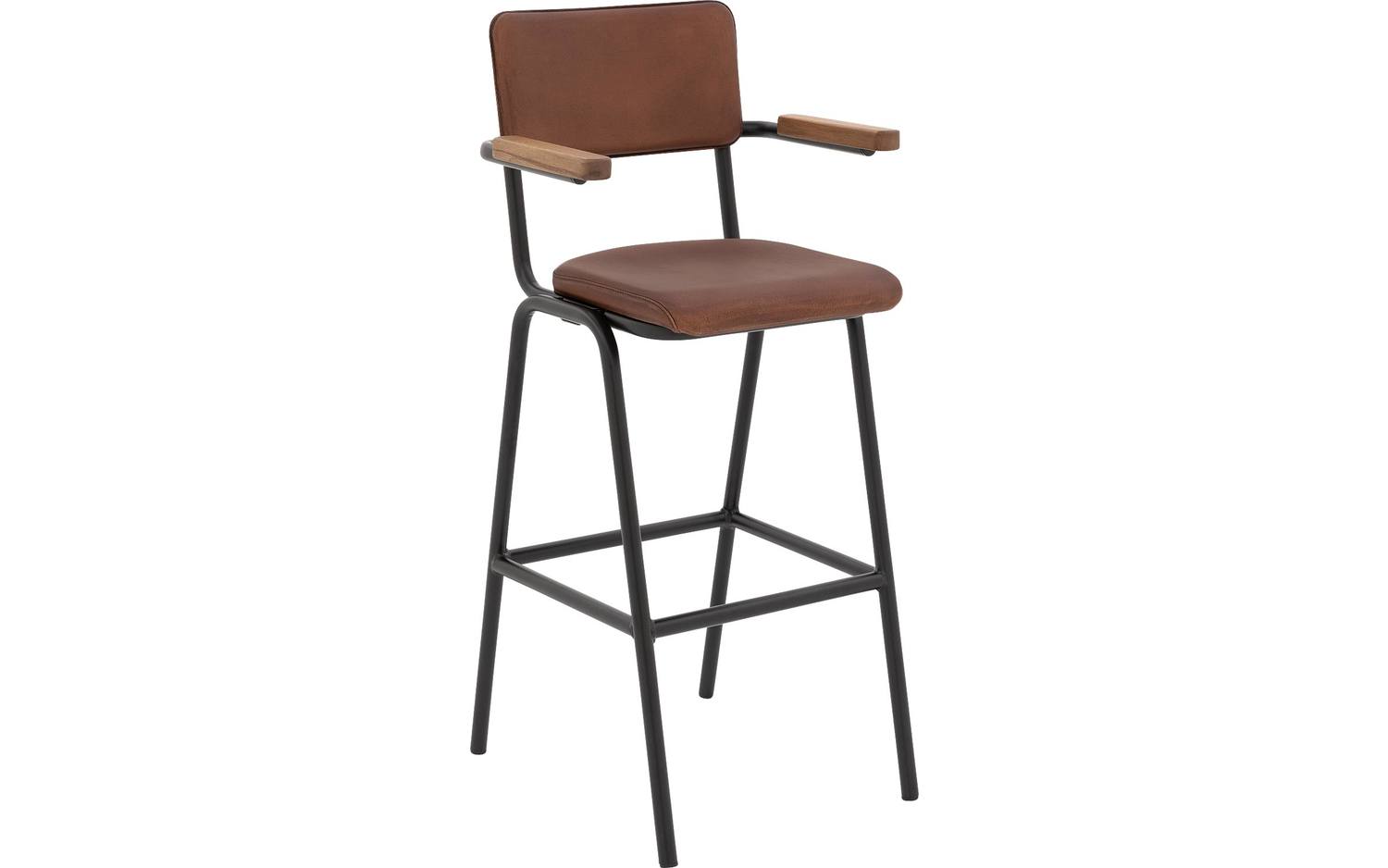 Goossens Barstoel Chaplin, Met arm - 8718823308372