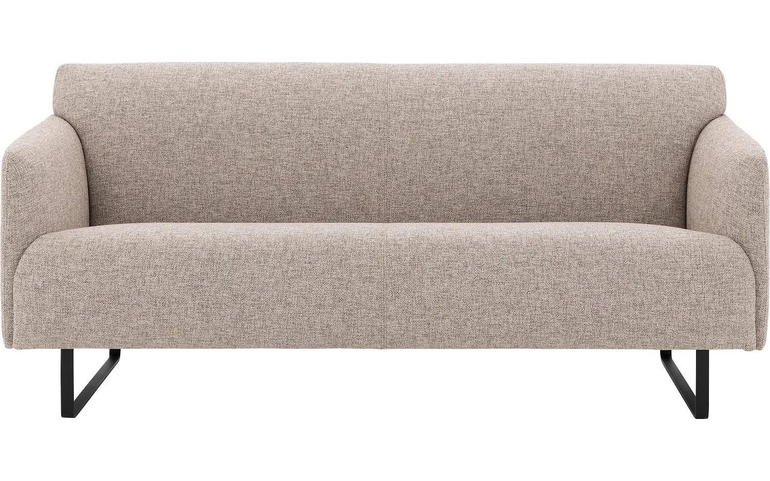 Goossens Excellent Bank Montreal bruin, stof, 2,5-zits, modern design - 8718823144383