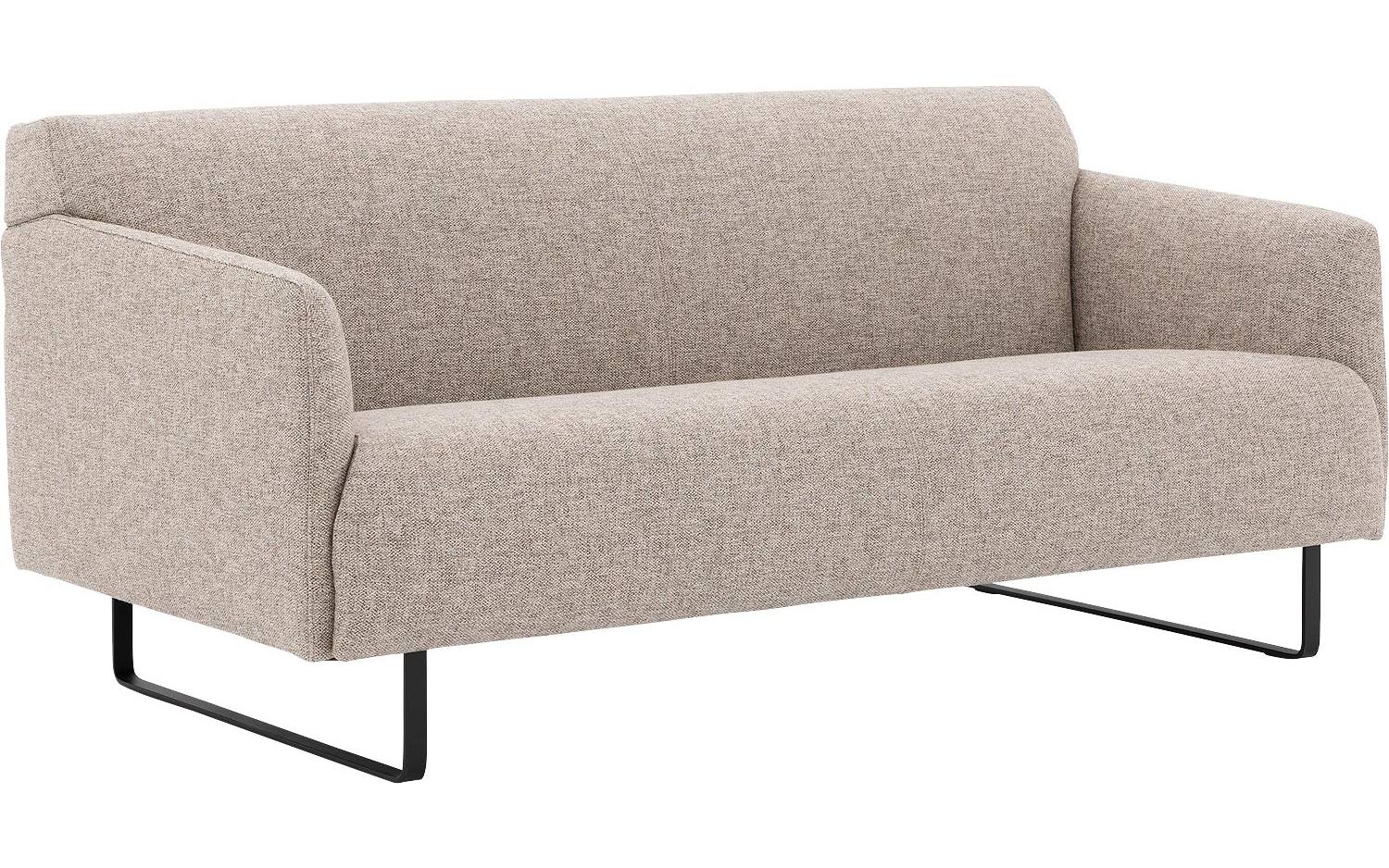 Goossens Excellent Bank Montreal bruin, stof, 2-zits, modern design - 8718823140057