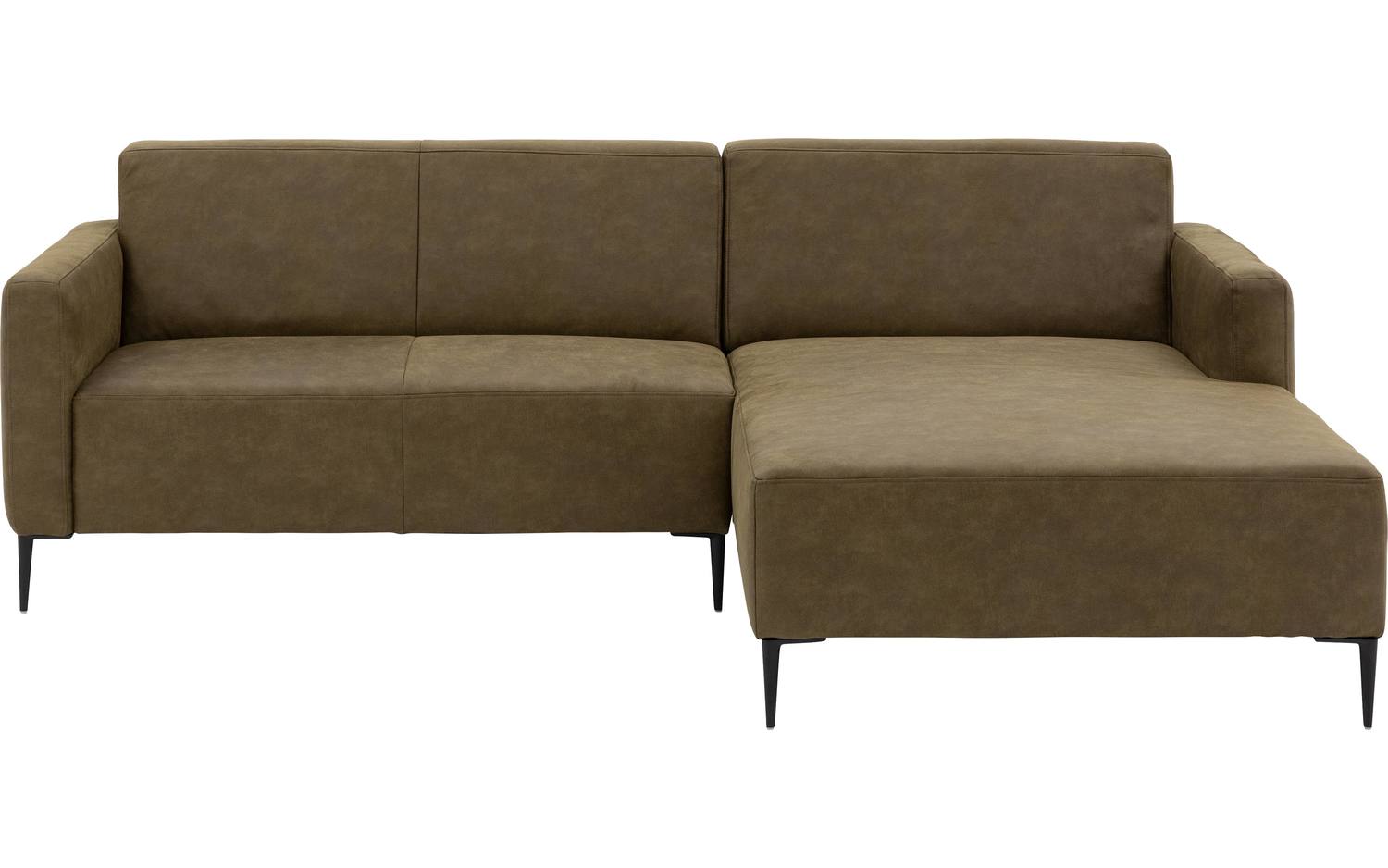 Goossens Bank Key West groen, micro leer, 2-zits, modern design - 8718823108941