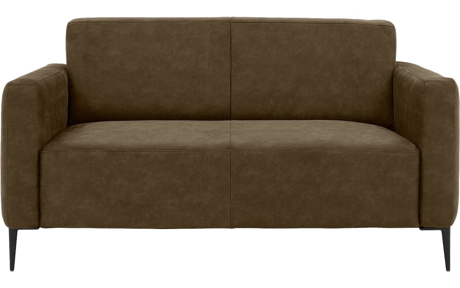 Goossens Bank Key West groen, micro leer, 2-zits, modern design - 8718823122305