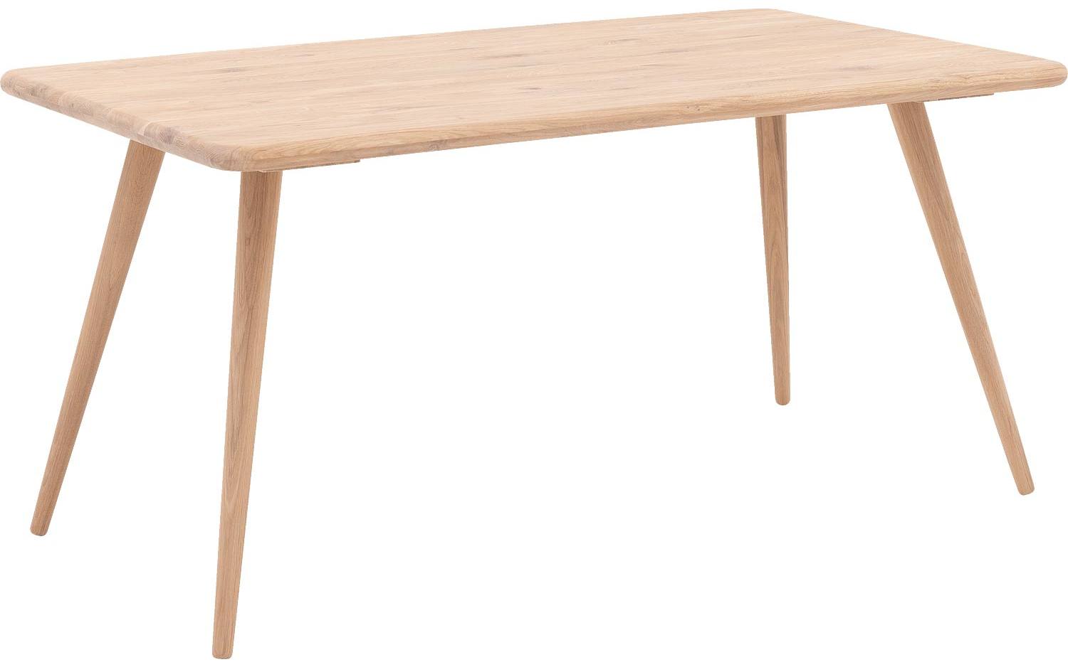 Goossens Eettafel Bjarte, Rechthoekig 160 x 90 cm - 8718823121391