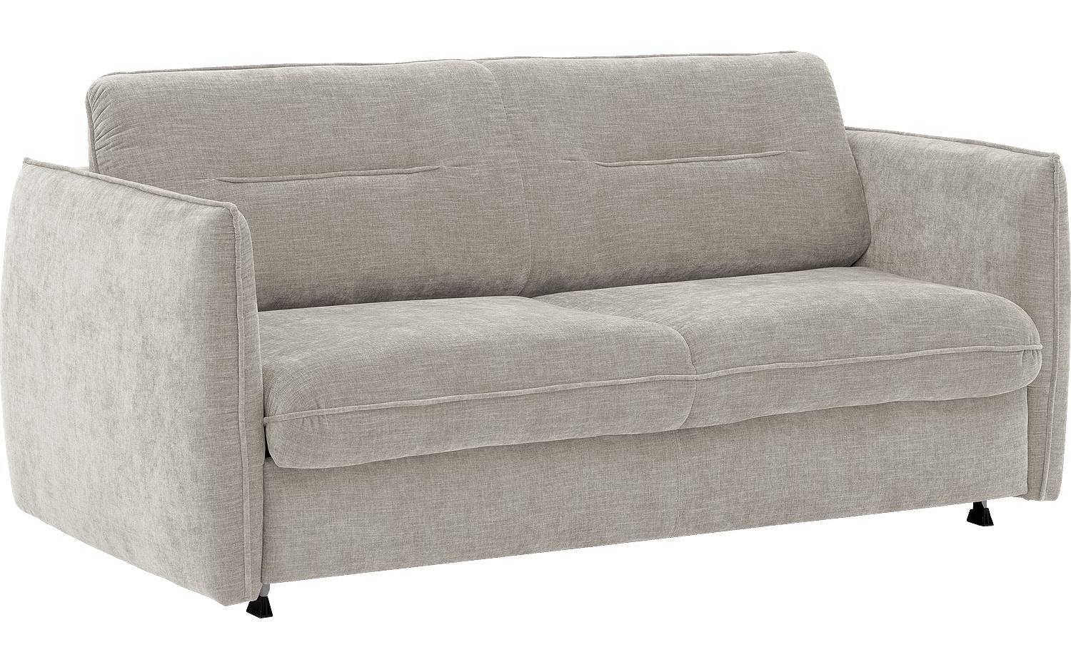 Goossens Slaapbank Solvik, 2 zits met 2 armen 194 cm breed