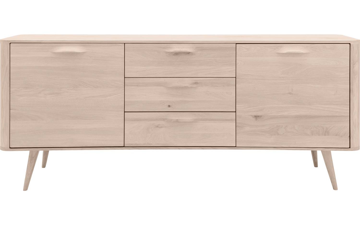 Goossens Dressoir Bjarte, 2 deuren 3 laden - 8718823125306