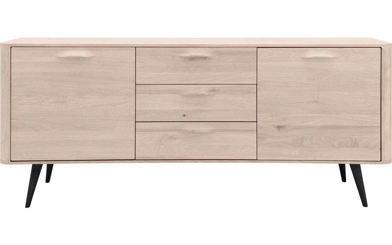 Goossens Dressoir Bjarte, 2 deuren 3 laden - 8718823125351