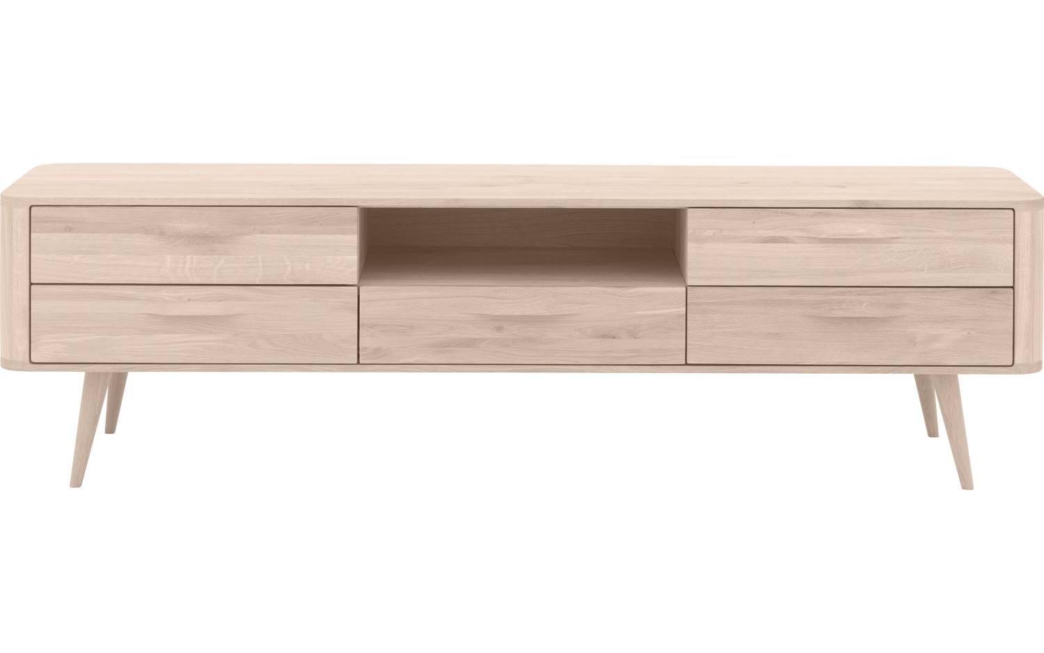 Goossens Tv Meubel Bjarte, 5 laden 1 open vak 180 cm breed - 8718823125559