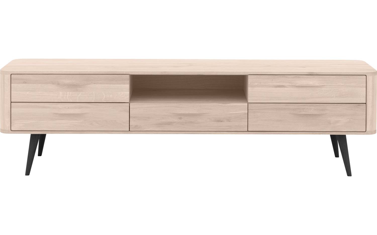 Goossens Tv Meubel Bjarte, 5 laden 1 open vak 180 cm breed - 8718823125580