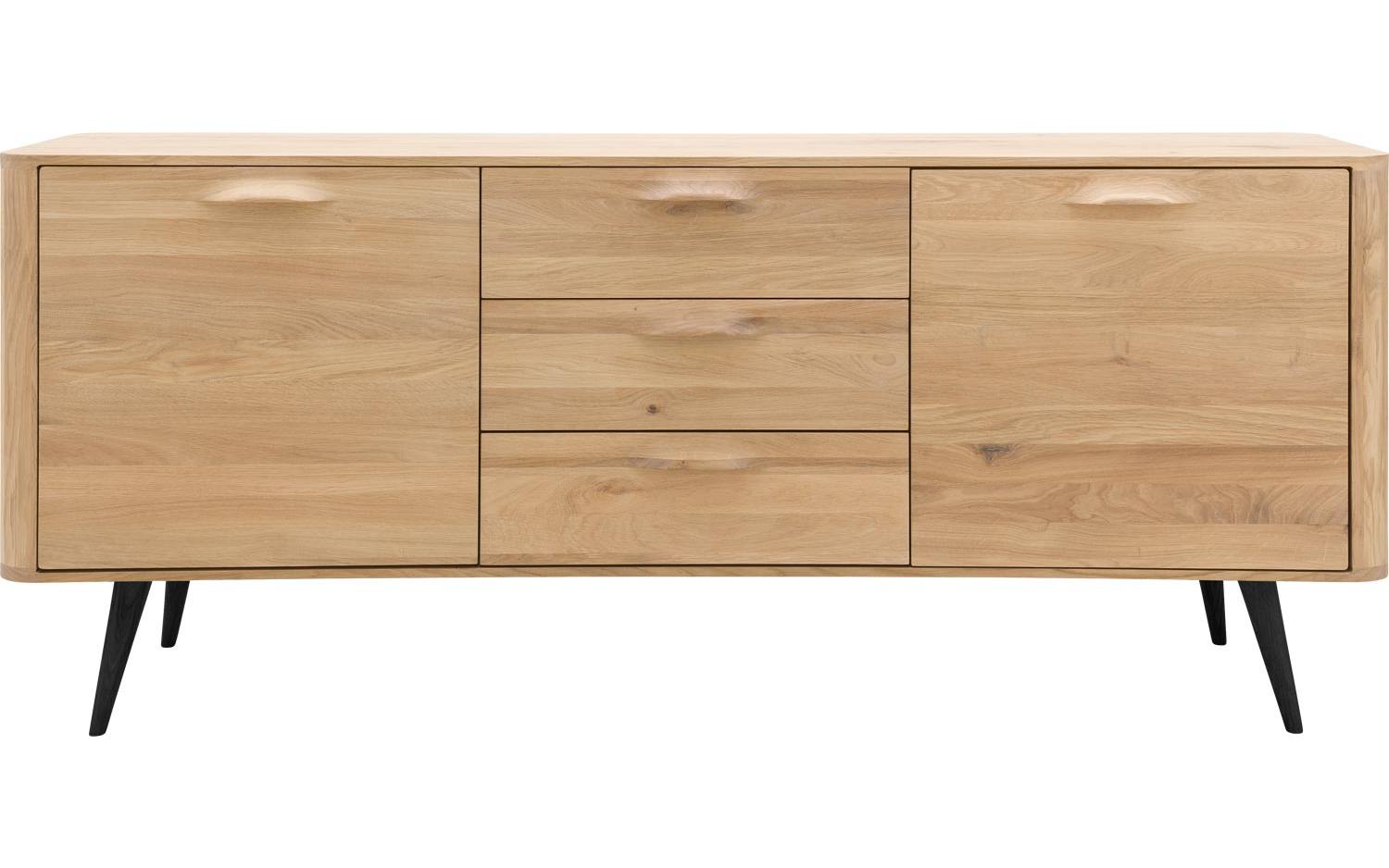 Goossens Dressoir Bjarte, 2 deuren 3 laden - 8718823125689