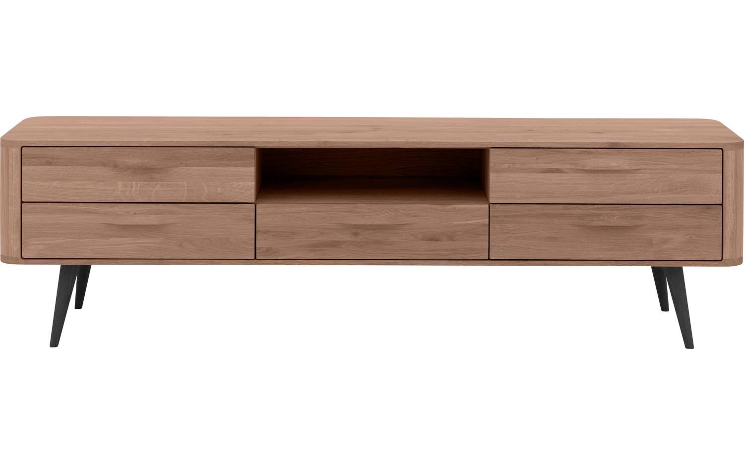 Goossens Tv Meubel Bjarte, 5 laden 1 open vak 180 cm breed - 8718823126006