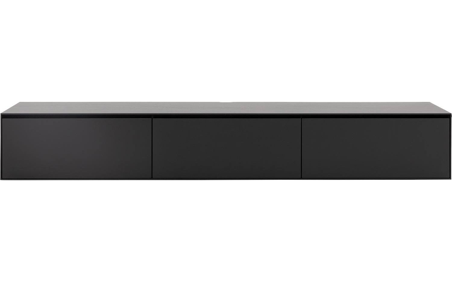 Goossens Excellent Tv Meubel Vic, 3 kleppen met kabeldoorvoer in bovenblad - 8718823128420