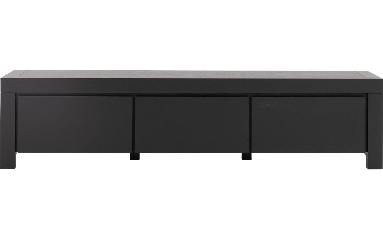 Goossens Tv Meubel Clear, 3 kleppen 45 cm diep