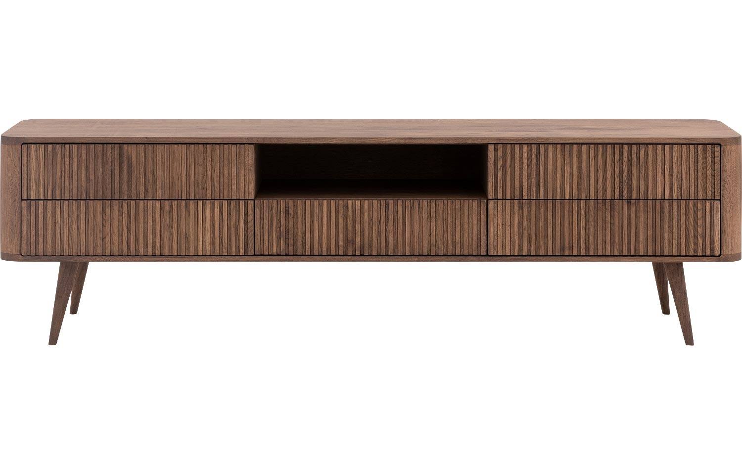 Goossens Tv Meubel Seppe, 5 laden 1 open vak 180 cm breed - 8718823128536