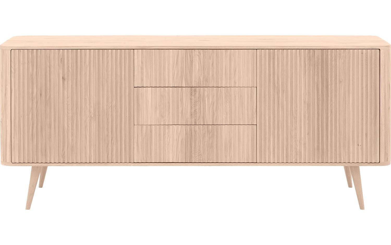 Goossens Dressoir Seppe, 2 deuren 3 laden - 8718823132809