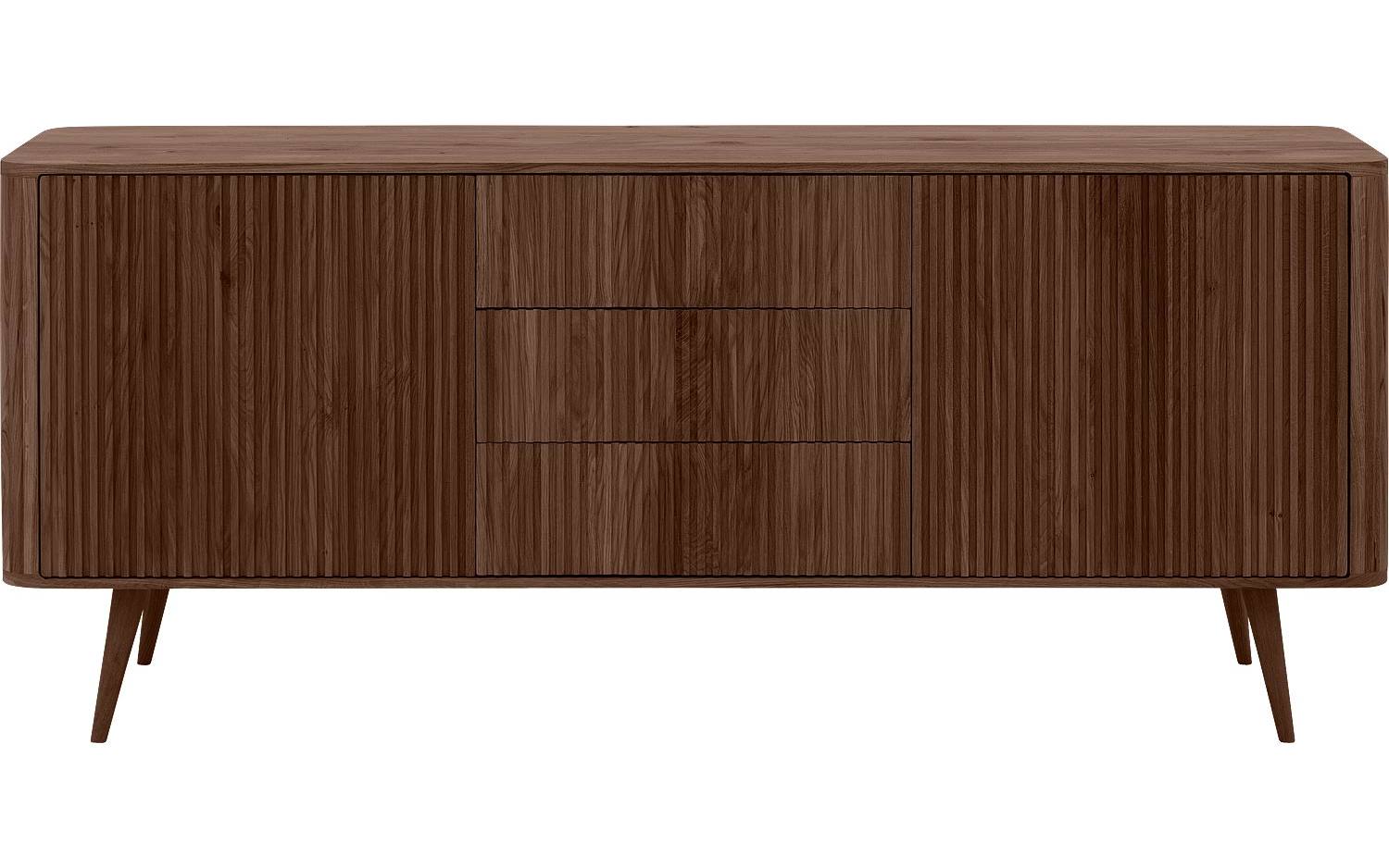 Goossens Dressoir Seppe, 2 deuren 3 laden - 8718823133035